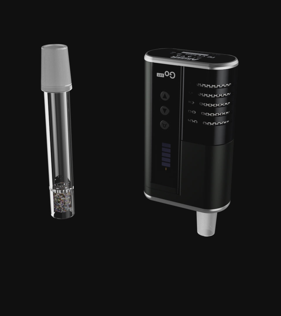 Load video: Arizer Go SRT Vaporiser